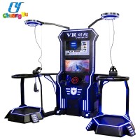 Amusement 9D VR Reality Virtual Double Gun Shooting Simulator Equipment Game Machine