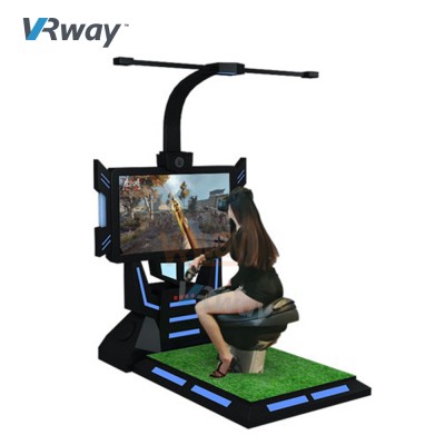 March EXPO Interactive game Experience 9D VR Horse Riding Simulator for Sale