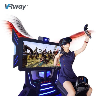 Interactive game Experience 9D VR Riding Horse Simulator , Electronic VR Horse , VR Horse Riding Popular in Shopping Mall Arcade