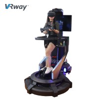 Indoor Amusement Park 9dVR Cine shooting arcade gamemachine Treadmill VR walker